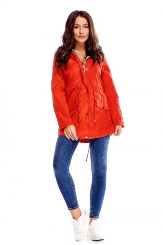 kurtka parka z kapturem