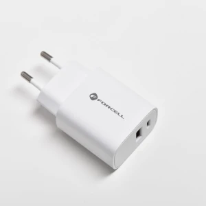 Ładowarka Sieciowa Forcell ze złączem USB typ C - 3A 45W z funkcją ładowania PD i QC 4.0